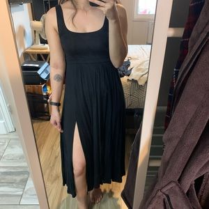 Wilfred Market Slit Dress BLACK - Size XS